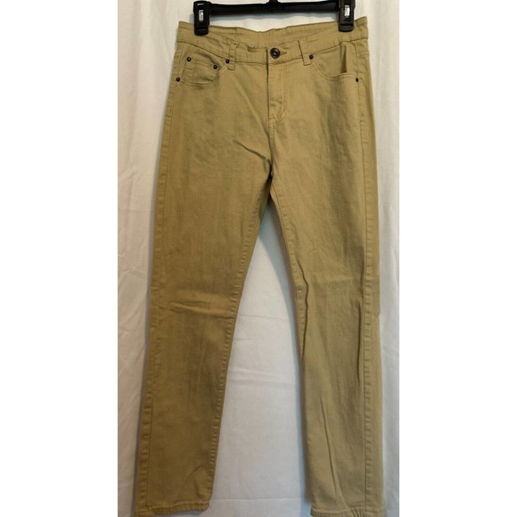 WULFUL Men's 31x27 Skinny Slim Fit Stretch Comfy Fashion Khaki Denim Jeans Pants - Picture 9 of 9